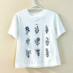 Vans Flower T-shirt Medium